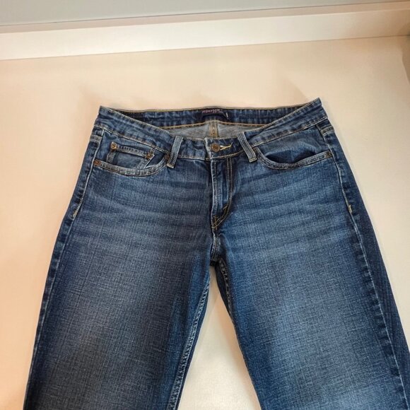 Levi's 418 Super Low Boot Cut Jeans 9 M - Picture 3 of 10